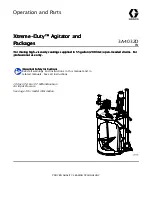 Preview for 1 page of Graco Xtreme-Duty 25A598 Operation And Parts