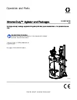 Предварительный просмотр 1 страницы Graco Xtreme-Duty Agitator Operation And Parts