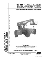 Gradall G6-42P Owner'S/Operator'S Manual preview