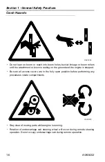 Preview for 16 page of Gradall XL3100IV Operators Safety Manual