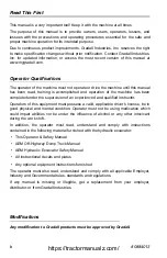 Preview for 4 page of Gradall XL3100V Operators Safety Manual