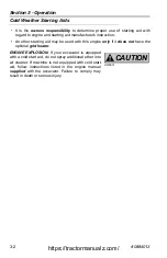 Preview for 72 page of Gradall XL3100V Operators Safety Manual