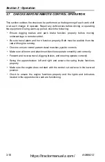 Preview for 86 page of Gradall XL3100V Operators Safety Manual