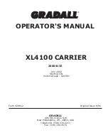 Gradall XL4100 Operator'S Manual preview