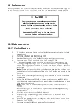 Preview for 19 page of GRADEN SWING-WING SW04 Owner'S Manual