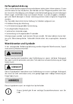 Preview for 6 page of Graef CH 501 Operating Instructions Manual