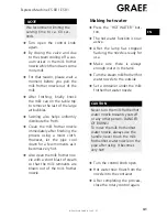 Preview for 41 page of Graef ES 80 Operating Instructions Manual