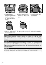 Предварительный просмотр 12 страницы Graef FK 701 Operating Instructions Manual