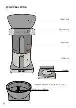 Предварительный просмотр 22 страницы Graef FK 701 Operating Instructions Manual