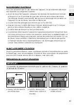 Предварительный просмотр 41 страницы Graef FK 701 Operating Instructions Manual