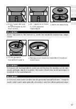 Предварительный просмотр 57 страницы Graef FK 701 Operating Instructions Manual