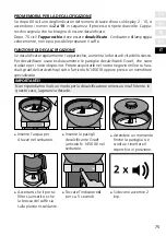 Предварительный просмотр 75 страницы Graef FK 701 Operating Instructions Manual