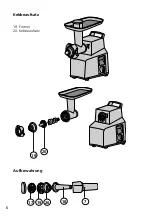 Preview for 6 page of Graef Fleischwolf FW 700 Instruction Manual