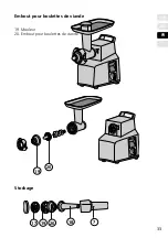 Предварительный просмотр 33 страницы Graef Fleischwolf FW 700 Instruction Manual