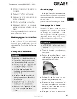 Preview for 41 page of Graef M6 Operating Instructions Manual