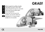 Graef MASTER Operating Instructions Manual preview