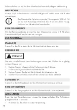 Preview for 14 page of Graef Stabmixer HB 802 Operating Instructions Manual