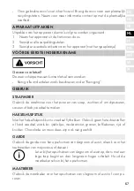 Preview for 67 page of Graef Stabmixer HB 802 Operating Instructions Manual