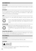 Preview for 132 page of Graef Stabmixer HB 802 Operating Instructions Manual