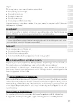 Preview for 79 page of Graef TO 100 Operating Instructions Manual