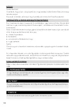 Preview for 106 page of Graef TO 100 Operating Instructions Manual