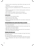 Preview for 16 page of Graef WK 401 Instruction Manual