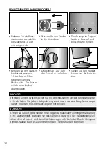 Preview for 12 page of Graef WK 501 Operating Instructions Manual