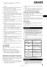 Preview for 16 page of Graef Wk 71 Operating Instructions Manual