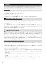 Preview for 10 page of Graef WK300 Operating Instructions Manual