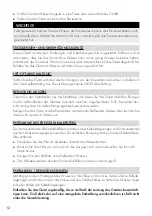 Preview for 12 page of Graef WK300 Operating Instructions Manual