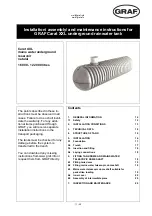 Preview for 13 page of Graf 067001 Installation/Assembly And Maintenance Instructions