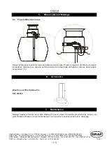 Предварительный просмотр 18 страницы Graf 340037 Instruction For Installation And Maintenance