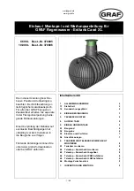 Preview for 3 page of Graf 370005 Installation And Maintenance Instructions Manual