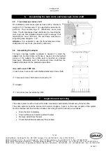 Preview for 20 page of Graf 370005 Installation And Maintenance Instructions Manual