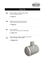 Graf 370605 Installation And Maintenance Instructions Manual preview