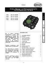 Preview for 1 page of Graf 390000 Installation And Maintenance Instructions Manual