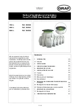 Preview for 20 page of Graf 390600 Installation And Maintenance Instructions Manual