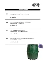 Preview for 1 page of Graf ANAEROBIX Instructions For Assembly, Operation And Maintenance