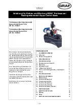 Preview for 2 page of Graf Aqua-Center Basic 15/4 Installation Instructions And Maintenance