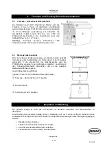 Preview for 10 page of Graf Carat series Installation And Maintenance Instructions Manual