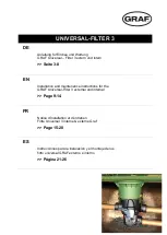 Preview for 1 page of Graf Carat XL filter package 2 Installation And Maintenance Instructions Manual