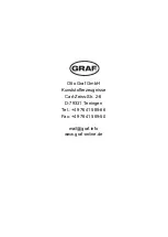 Предварительный просмотр 2 страницы Graf MINIMAX Series Installation And Maintenance Instructions Manual