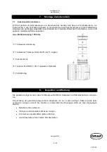 Предварительный просмотр 10 страницы Graf PLATIN XL Installation And Maintenance Instructions Manual