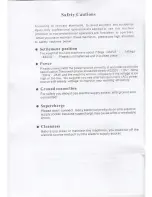 Preview for 3 page of Grafalex 450VS+ Operation Instructions Manual