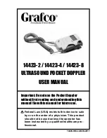 Grafco GRAFCO 14423-2 User Manual preview