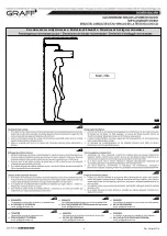 Предварительный просмотр 6 страницы Graff 2196300 Instructions For Assembly And Use