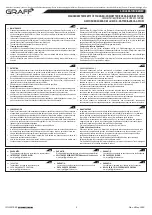 Preview for 9 page of Graff 2375900 Instructions For Assembly And Use