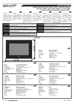 Graff 5302300 Manual preview