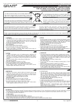 Предварительный просмотр 21 страницы Graff 5302300 Manual