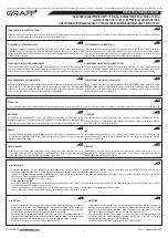 Preview for 4 page of Graff 5306300 Instructions For Assembly And Use